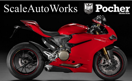 Pocher HK107 HK110 HK117 Ducati Panigale 1/4 1:4 scale kit