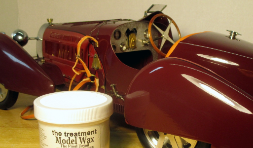 1/8 scale Type 35 Bugatti polished with The Final Detail Model Wax by The Treatment 1/8 scale Type 35 Bugatti polished with The Final Detail Model Wax by The Treatment