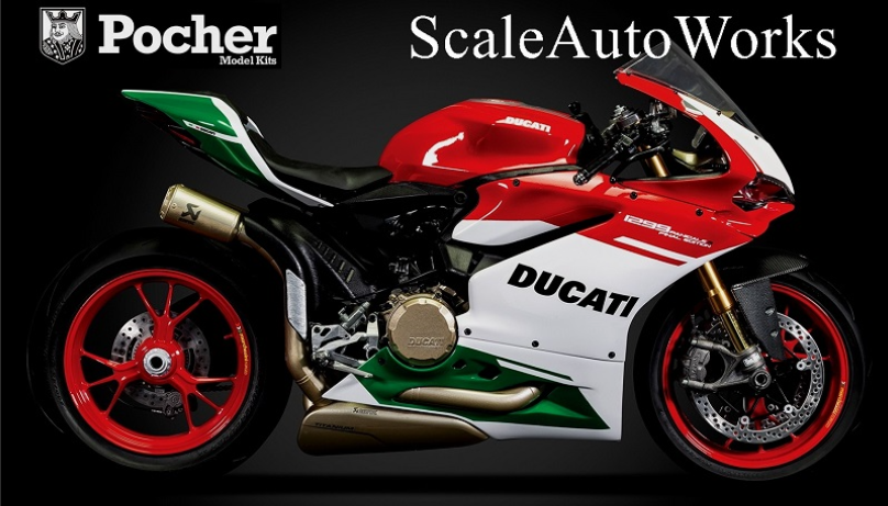 Pocher Ducati Panigale Final Edition 1/4 kit HK117 Pocher Ducati Panigale Final Edition 1/4 kit HK117