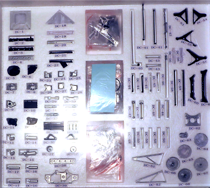 Pocher 1/8 scale Lotus 72 72D F1 kit HK114 parts Emerson Fittipaldi Pocher 1/8 scale Lotus 72 72D F1 kit HK114 parts Emerson Fittipaldi