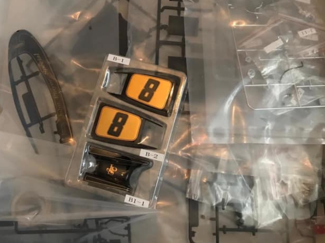 Pocher 1/8 scale Lotus 72 72D F1 kit HK114 parts Emerson Fittipaldi Pocher 1/8 scale Lotus 72 72D F1 kit HK114 parts Emerson Fittipaldi