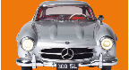 IXO Mercedes 300SL gullwing 1/8 1:8 scale model kit