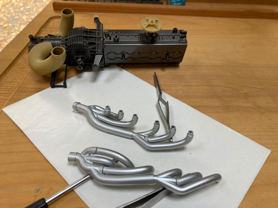 Pocher 1/8 Gulf Porsche 917 K build photo Pocher 1/8 Gulf Porsche 917 K build photo