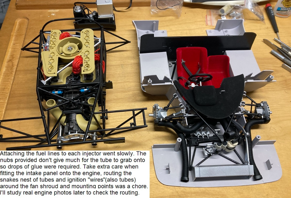 Pocher 1/8 Gulf Porsche 917 K kit HK118  build photo Pocher 1/8 Gulf Porsche 917 K kit HK118  build photo