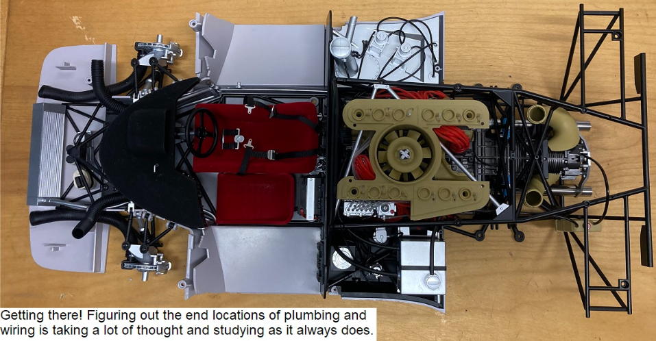 Pocher 1/8 Gulf Porsche 917 K kit HK118  build photo