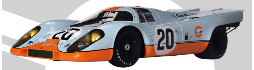 IXO 1/8 scale Gulf Porsche 917 KH kit