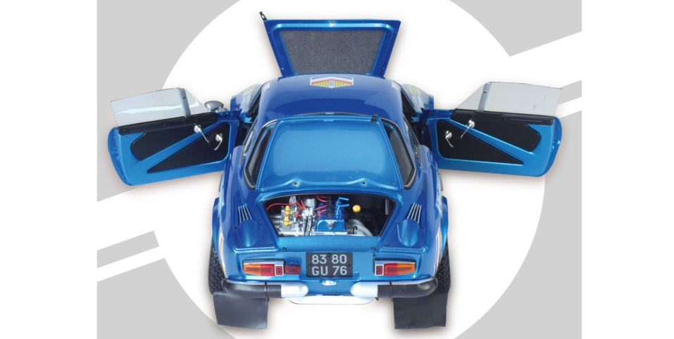 IXO 1/8 scale Alpine A110 1600 S Rally kit IXO 1/8 scale Alpine A110 1600 S Rally kit