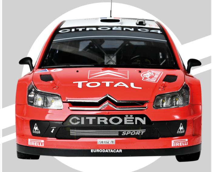 IXO 1/8 scale Citroen C4 WRC Sebastien Loeb kit IXO 1/8 scale Citroen C4 WRC Sebastien Loeb kit