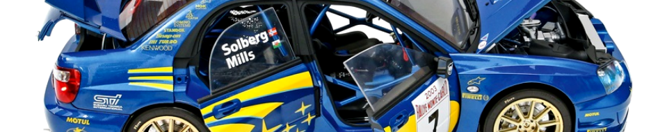 IXO 1/8 scale Subaru Impreza WRC Rally kit