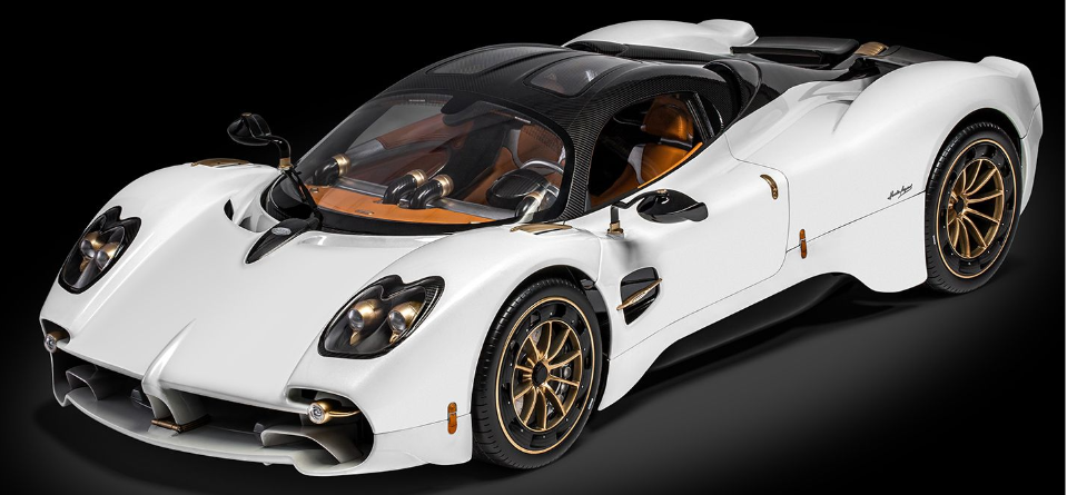 Pocher 1/8 scale Pagani Utopia Bianco Pearla kit HK123 Pocher 1/8 scale Pagani Utopia Bianco Pearla kit HK123
