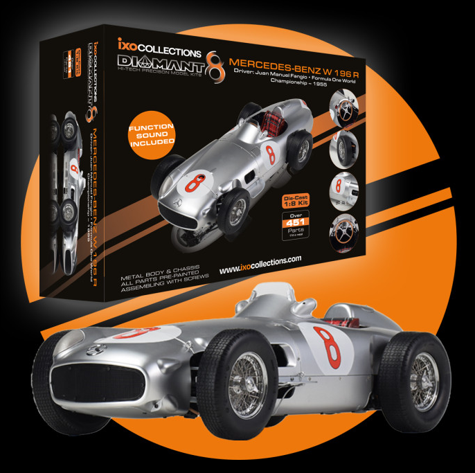 IXO 1/8 Mercedes W196 R kit IXO 1/8 Mercedes W196 R kit