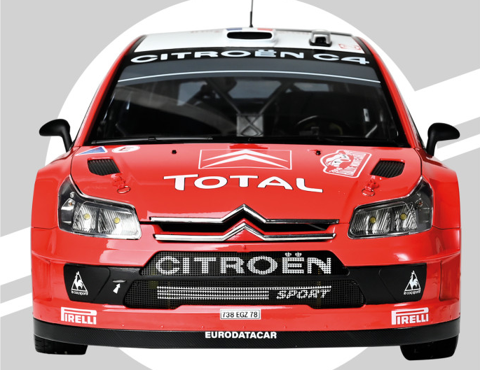 IXO 1/8 scale Citroen C4 WRC (Sebastien Loeb) kit IXO 1/8 scale Citroen C4 WRC (Sebastien Loeb) kit