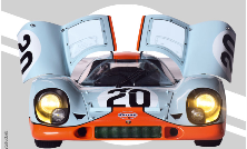 IXO 1/8 Gulf Porsche 917 KH kit