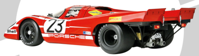 IXO 1/8 scale red Porsche 917 KH kit