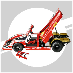 IXO 1/8 scale red Porsche 917 KH kit IXO 1/8 scale red Porsche 917 KH kit