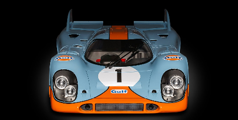 Pocher 1/8 Gulf Porsche 917 kit HK118 Pocher 1/8 Gulf Porsche 917 kit HK118