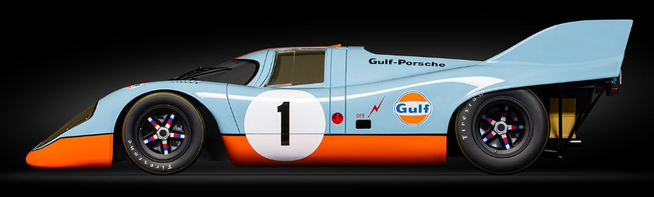 Pocher 1/8 Gulf Porsche 917 kit HK118 Pocher 1/8 Gulf Porsche 917 kit HK118