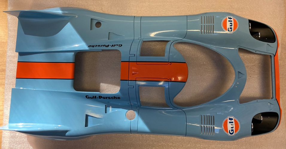 Pocher 1/8 Gulf Porsche 917 K build photos Pocher 1/8 Gulf Porsche 917 K build photos