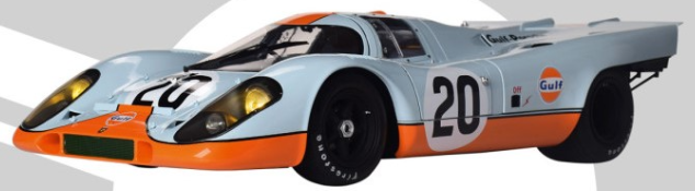 IXO 1/8 scale 1970 Gulf Porsche 917 KH Le Mans kit